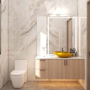 Minimalist Elegance: Exploring a Small Bathroom Vanity